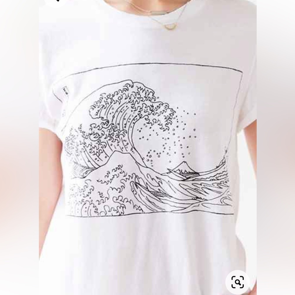 Urban Outfitters Future State Wave Graphic T